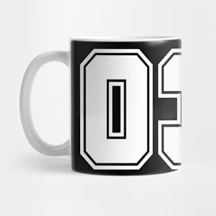 Collectible Numbered Tee Collection: Find Your Number! Mug